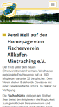 Mobile Screenshot of fischerverein-allkofen-mintraching.de